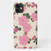 Coques Case-Mate iPhone Fleurs Roses, Motif Floral, Motif De Fleurs (Dos)