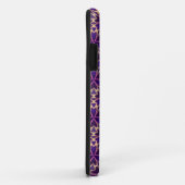 Coques Case-Mate iPhone Fleurs roses or abstraites (Dos/Droite)