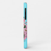 Coques Case-Mate iPhone Fleurs roses parentes (Dos/Gauche)