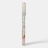 Coques Case-Mate iPhone Fleurs roses personnalisées (Verso / Droite)