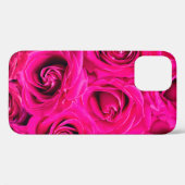 Coques Case-Mate iPhone Fleurs roses rose arrière - plan (Verso (horizontal))