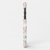 Coques Case-Mate iPhone Fleurs roses, Roses roses, Fleurs Aquarelles (Dos/Gauche)