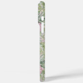 Coques Case-Mate iPhone Fleurs roses tropicales (Verso / Gauche)