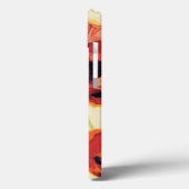 Coques Case-Mate iPhone Fleurs rouges (Verso / Gauche)