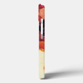 Coques Case-Mate iPhone Fleurs rouges (Verso / Gauche)