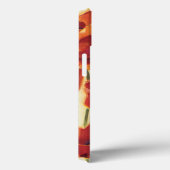 Coques Case-Mate iPhone Fleurs rouges (Verso / Droite)