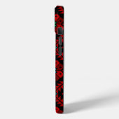 Coques Case-Mate iPhone Fleurs rouges Palestine Broderie tatreez Motif (Verso / Gauche)