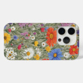 Coques Case-Mate iPhone Fleurs sauvages #55 - iPhone 15 Pro Coques (Verso (horizontal))