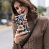 Coques Case-Mate iPhone Fleurs sauvages Aquarelle Papier peint Floral Abst