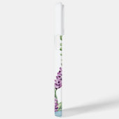 Coques Case-Mate iPhone Fleurs sauvages avec monogramme de papillon (Verso / Droite)