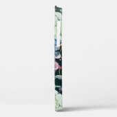 Coques Case-Mate iPhone Fleurs sauvages d'anémones : Motif d'aquarelle Vin (Verso / Gauche)