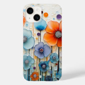 Coques Case-Mate iPhone Fleurs sauvages de prairie en fleurs enchantés (Verso)