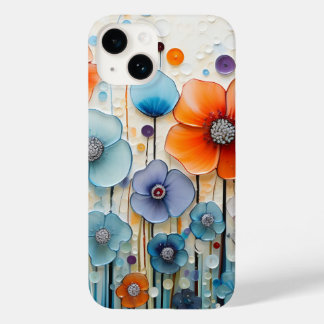Coque Pour iPhone 14 Fleurs sauvages de prairie en fleurs enchantés