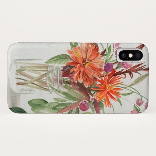 Coques Case-Mate iPhone Fleurs sauvages d'été (Dos (Horizontal))