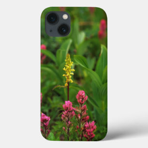 iPhone 13 Case Fleurs sauvages estivales envoyant une explosion d