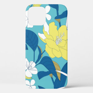 Case-Mate iPhone Case Fleurs sauvages sans couture motif sur arrière - p