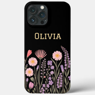 Case-Mate iPhone Case Fleurs sauvages simples élégantes mignonnes fémini