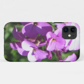 Coques Case-Mate iPhone Fleurs sauvages violets (Dos (Horizontal))
