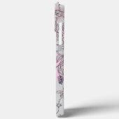 Coques Case-Mate iPhone Fleurs simples élégantes modernes et mignonnes pou (Verso / Gauche)