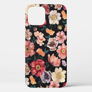 Case-Mate iPhone Case Fleurs solides abstraites en arrangement complet,