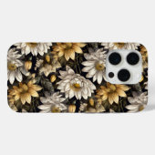 Coques Case-Mate iPhone fleurs style vintage (Verso (horizontal))