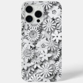 Coques Case-Mate iPhone Fleurs super Jardin Monocrome (Verso)