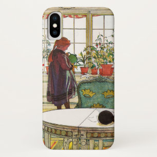 Coque Case-Mate Pour iPhone Fleurs sur le rebord de la fenêtre par Carl Larsso