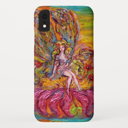 Coques Case-Mate iPhone FLEURS SUR L'Imaginaire ROSE IRIS (Dos)