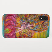Coques Case-Mate iPhone FLEURS SUR L'Imaginaire ROSE IRIS (Dos (Horizontal))