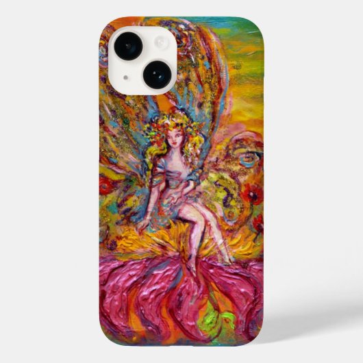 Coques Case-Mate iPhone FLEURS SUR L'Imaginaire ROSE IRIS (Verso)