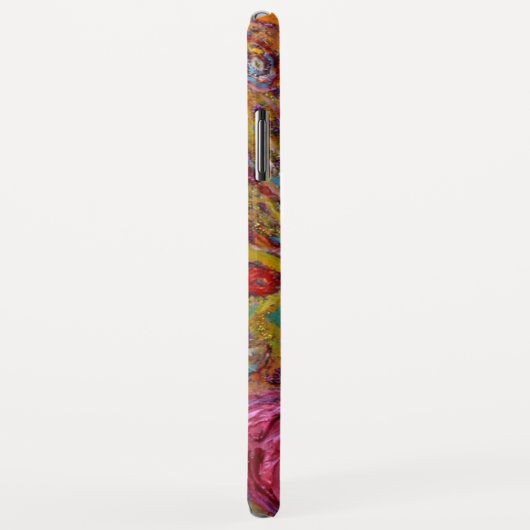 Coques Case-Mate iPhone FLEURS SUR L'Imaginaire ROSE IRIS (Dos/Droite)