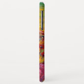 Coques Case-Mate iPhone FLEURS SUR L'Imaginaire ROSE IRIS (Dos/Gauche)