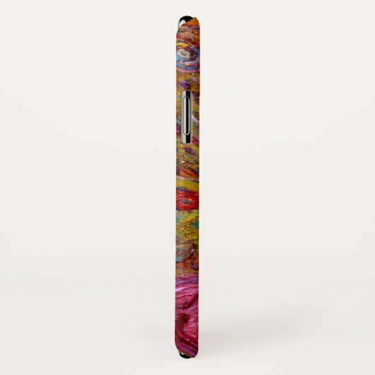 Coques Case-Mate iPhone FLEURS SUR L'Imaginaire ROSE IRIS (Dos/Droite)