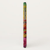 Coques Case-Mate iPhone FLEURS SUR L'Imaginaire ROSE IRIS (Dos/Gauche)