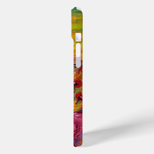 Coques Case-Mate iPhone FLEURS SUR L'Imaginaire ROSE IRIS (Verso / Gauche)