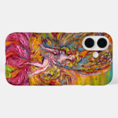 Coques Case-Mate iPhone FLEURS SUR L'Imaginaire ROSE IRIS (Verso (horizontal))