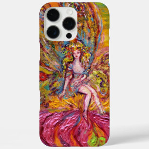 iPhone 16 Pro Max Case FLEURS SUR L'Imaginaire ROSE IRIS