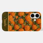 Coques Case-Mate iPhone Fleurs sur mesure d'hydrangeas pour une fête d'ann (Verso (horizontal))
