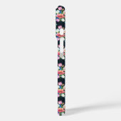 Coques Case-Mate iPhone Fleurs Sur Noir (Verso / Gauche)