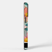 Coques Case-Mate iPhone Fleurs texturées personnalisables Couverture télép (Verso / Droite)