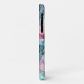 Coques Case-Mate iPhone Fleurs Tons de Bijoux (Dos/Gauche)