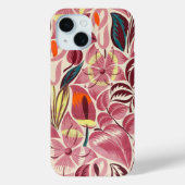 Coques Case-Mate iPhone Fleurs tropicales | (Verso)