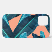 Coques Case-Mate iPhone Fleurs tropicales, arrière - plan sans couture bot (Verso (horizontal))