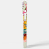 Coques Case-Mate iPhone Fleurs tropicales chaudes (Verso / Gauche)