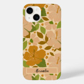 Coques Case-Mate iPhone Fleurs tropicales Coque-Mate Personnalisé (Verso)