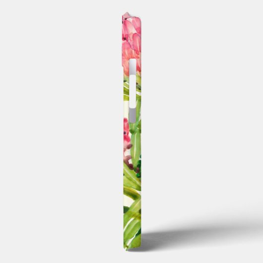 Coques Case-Mate iPhone Fleurs tropicales d'aquarelle (Verso / Gauche)