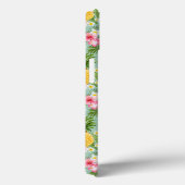 Coques Case-Mate iPhone Fleurs tropicales et ananas (Verso / Droite)