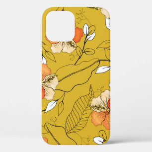 Case-Mate iPhone Case Fleurs tropicales Feuilles : Papier peint exotique