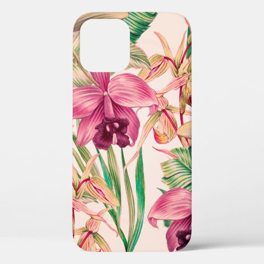 Coques Case-Mate iPhone Fleurs tropicales, fleur d'orchidées, feuilles de (Verso)