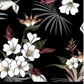 Coques Case-Mate iPhone Fleurs tropicales luxuriantes